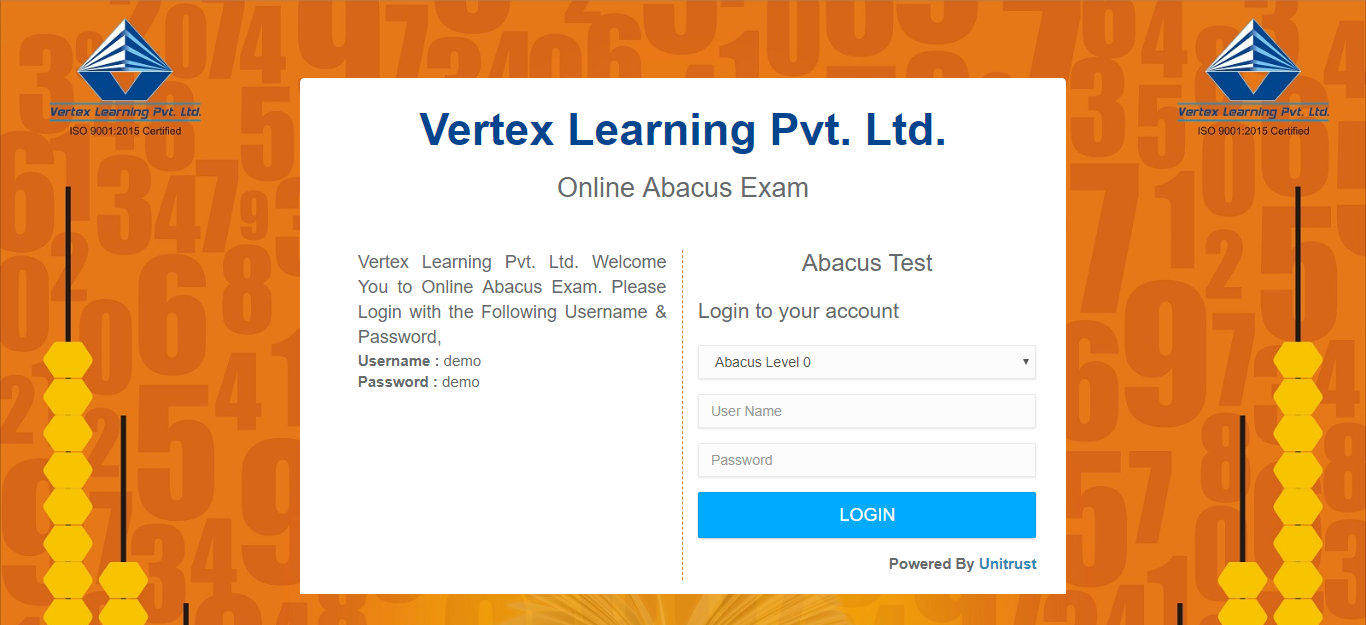 Unitrust It Company Portfolio WebApp Website Exam Portal